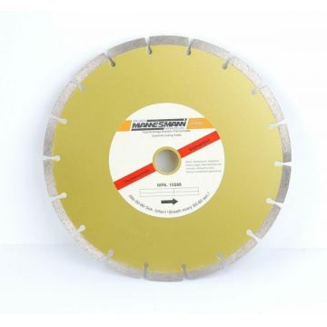 Disc diamantat segmentat pentru fierastrau circular Mannesmann 1245-300, O300x22.2 mm