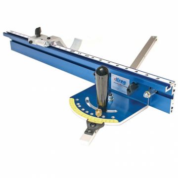 Sistem de taiere la unghi pentru fierastraie circulare cu masa Kreg KMS7102, 0  -45