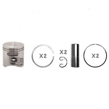 Piston Complet Drujba Husqvarna 372 X-TORQ, 50 mm - Hyway - POP UP, extra compresie