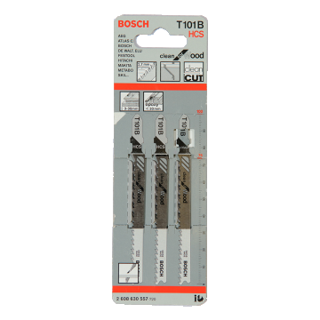 Panze de ferastrau vertical pentru lemn, prindere T, 100 mm, 2,7 mm