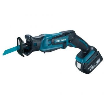 Fierastrau alternativ Makita DJR183RFE, 18 V, 13 mm, 3000 cpm + 2 Acumulatori (Negru/Albastru)