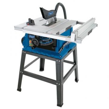 Fierastrau circular cu masa pentru taieri inclinate HS105 Scheppach SCH5901308901, 2000 W, Ø 250 mm