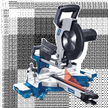 Fierastrau circular de masa culisant cu laser HM110MP Scheppach 5901220901, 2000 W, O254 mm