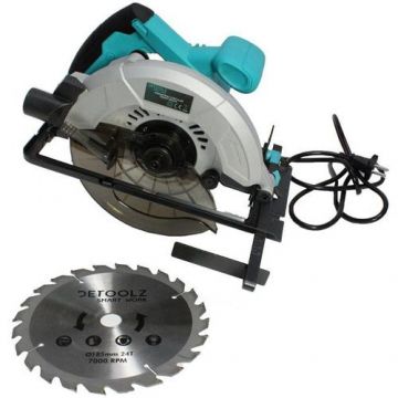 Fierastrau circular DETOOLZ DZ-SE100, 1200W, 185mm, 62mm