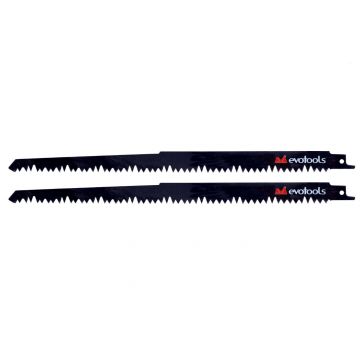 Panza Fierastrau Sabie Pentru Lemn 2 buc 240x19x1.5 mm Evotools 681870