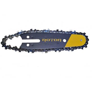 Set lama + lant Rotor Mini T28 4, 1 4, pentru mini fierastrau Set lama + lant Rotor Mini T28 4, 1 4, pentru mini fierastrau