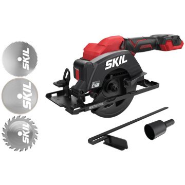Skil SKIL 3540 CA Mini fierastrau cu acumulator „Compact brushless“, turatie 6000 /min, 3 lame de schimb, doar corpul
