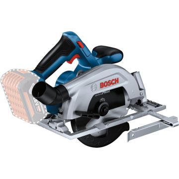 BOSCH Bosch GKS 185-LI (solo) Fierastrau circular fara acumulator in set, 20mm, 165mm + panza fierastrau circular Standard for Wood