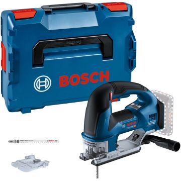 BOSCH Bosch GST 18V-155 BC (solo) Fierastrau vertical Li-Ion 18V, 155mm, fara acumulator in set + L-Boxx + accesorii