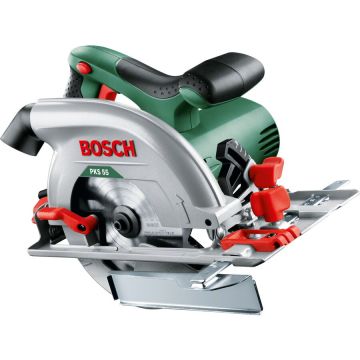 BOSCH Fierastrau circular Bosch PKS 55, 1200 W, 5600 RPM, 160 mm diametru disc, 55 mm adancime maxima, Verde