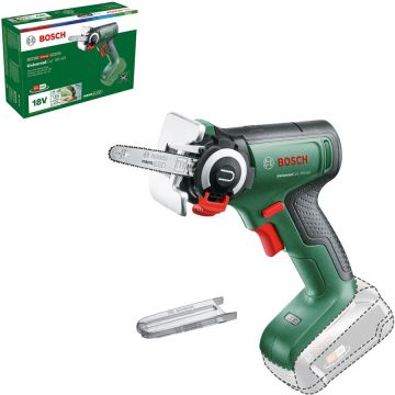 BOSCH Fierastrau pe acumulator Bosch NanoBlade UniversalCut 06033D5200, 18 V, 8000 RPM, 65 mm adamcime maxima taiere, fara acumulator/incarcator, Verde