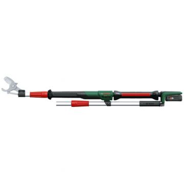 BOSCH Foarfeca telescopica pe acumulator pentru taiat crengi la inaltime Bosch AdvancedPrune18V-45, 18 V, taiere tip bypass, lame otel, grosime maxima taiere 45 mm, extensie 1.2 m - 1.8 m, fara incarcator si acumulator in setul de livrare