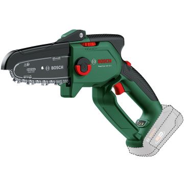 BOSCH Minifierastrau cu lant pe acumulator Bosch EasyChain 18V-15-7, 18 V, 15 cm lungime lama, 6.95 m/s viteza lant, 0.325 inch distribuire lant, taiere diametru maxim 13 cm,sistem lant SDS, fara acumulator si incarcator in setul de livrare