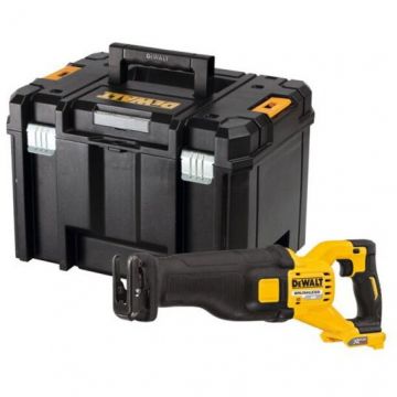 Dewalt Fierastrau alternativ compatibil cu acumulatori Dewalt DCS389NT, 54 V XR FlexVolt, 300 mm, cutie TSTAK VI, Negru-Galben