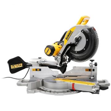 Dewalt Fierastrau circular combinat de banc electric DeWALT DWS780, dimensiune disc 305 mm, putere 1675 W, viteza variabila 1900-3800 RPM, adancime de taiere reglabila , sistem de ghidare performant XPS, tensiune alimentare 220V