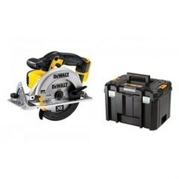 Dewalt Fierastrau circular DeWALT DCS391NT, 18V, 165mm, siguranta, galben/negru, 55mm taiere, fara baterie