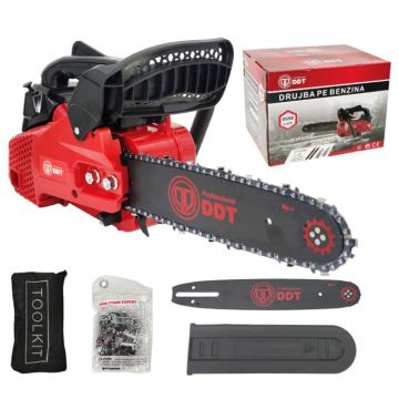 Drujba de constructii pe benzina DDT 0050, 4.5 Cp, 25 cmc, lama 30.5 cm ,2 LANTURI , 2 LAME