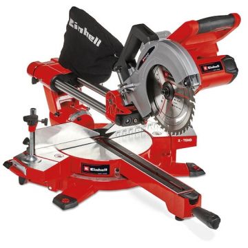 Einhell Debitor lemn (fierastrau stationar circular) pe acumulator Einhell TE-SM 36/210 Li - Solo, 2 x 18 V, tehnologia PXC, 210 mm x 30 mm latime taiere, 3800 RPM, fara acumulator/incarcator