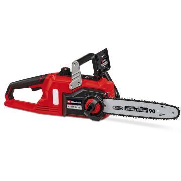 Einhell Drujba (fierastrau cu lant) pe acumulator Einhell Power X-Change FORTEXXA 18/30, 18 V, 27 cm lungime taiere, maner Softgrip, motor Brushless, fara acumulator si incarcator