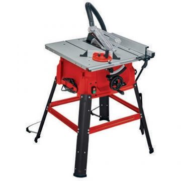 Einhell Ferastrau circular cu masa Einhell TC-TS 2025 3 eco, 1800W, 5000 RPM, 250x30 mm diametru disc, 85 mm inaltimea maxima de taiere la 90 grade, Rosu-Negru