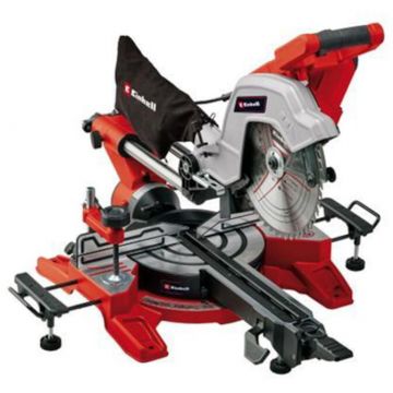 Einhell Fierastrau circular Einhell Expert TE-SM 10 L, 2100 W, panza de ferastrau Ø254 mm, latime de taiere 305 mm, adancime de taiere 85 mm, linie de taiere cu laser, inclinare a capului de ferastrau pe ambele parti