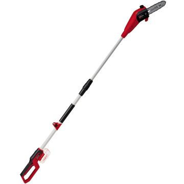 Einhell Fierastrau crengi multifunctional pe acumulator Einhell Power X-Change GC-LC 18/20 Li T-Solo, 18 V, 228-288 cm lungime bara telescopica, 195 mm lungime taiere, fara acumulator si incarcator