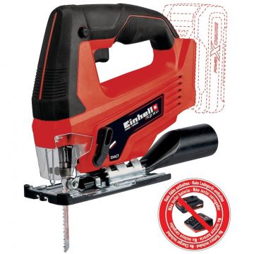 Einhell Fierastrau pendular pe acumulator Einhell PXC TC-JS 18 Li - Solo, 2700 RPM, 20 mm cursa, adancime taiere in lemn/plastic/otel 70/10/8 mm, fara acumulator/incarcator Einhell Fierastrau pendular pe acumulator Einhell PXC TC-JS 18 Li - Solo, 2700 RPM, 20 mm cursa, adancime taiere in lemn/plastic/otel 70/10/8 mm, fara acumulator/incarcator