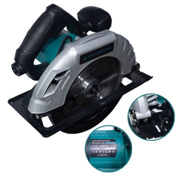 Fierastrau circular 1650W, disc 185mm, adancime taiere 62mm, ghidaj inclus, Kraissmann CS-185/1650