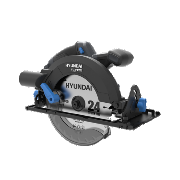 Fierastrau circular Hyundai CS20X-190, 5800rpm, fara acumulator (Albastru/Negru)