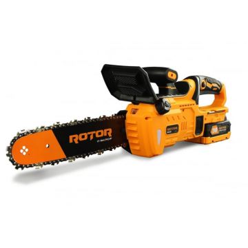 Fierastrau pe acumulator Rotor, 24V 3Ah, 6500RPM, Lungime lama 12  (30cm), Sistem de ungere lant automat