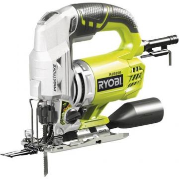 Fierastrau pendular Ryobi RJS850-K, 600W, 3100 SPM/RPM, 85 mm adancime maxima de taiere, trusa de transport