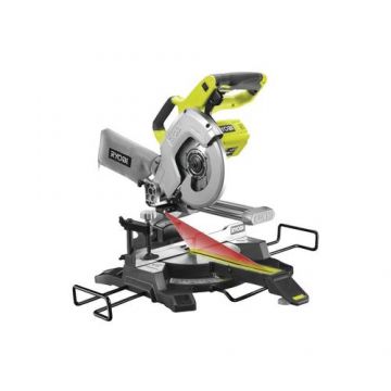 Fierastrau taieri inclinate culisant R18MS216-0 compatibil cu acumulator 18V ONE+ 216 mm laser integrat Ryobi