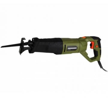 Fierastrau tip sabie Heinner VFSU002, 850 W, 2800 RPM, 28 mm lungime cursa, maner rotativ, 115 mm adancima maxima taiere