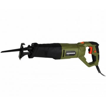 HEINNER Fierastrau tip sabie Heinner VFSU002, 850 W, 2800 RPM, 28 mm lungime cursa, maner rotativ, 115 mm adancima maxima taiere, Verde