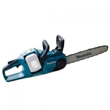 Makita Drujba (fierastrau electric) cu lant pe acumulator Makita DUC353Z, LXT 18 V, lungime lama 35 cm,pas lant 3/8,viteza lant 20 m/s,motor fara perii, fara acumulator