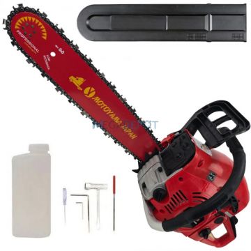 Motofierastrau pe benzina, drujba, Motoyama Japan, Campion, 8.5CP, lama otel premium 40 cm, 58cmc, pornire SuperEasyStart