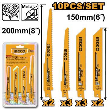 Panza Fierastrau Sabie Metal Lemn set 10buc (nou)