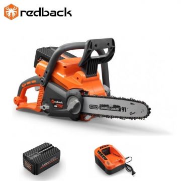 REDBACK Redback Pachet E214C+EP60+EC50 Fierastrau cu lant 350mm, acumulator 40V/6Ah, incarcator 40V/5A