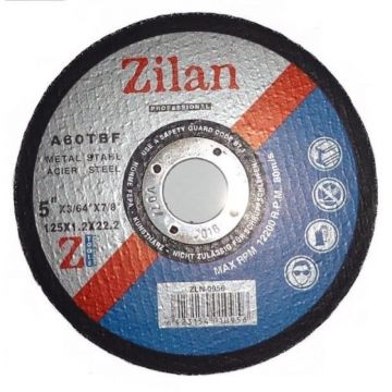 Disc pentru Debitare Metal, 125 x 1.2 x 22.2 mm