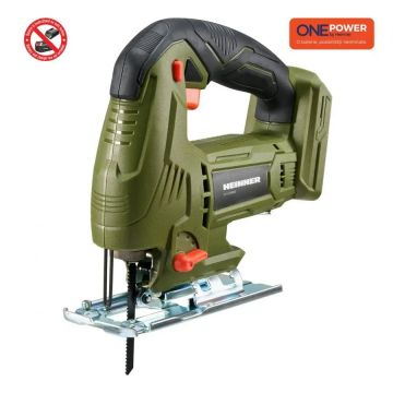 Fierăstrău vertical pendular fără fir Heinner HR-LFVP001 – 18 V, 2700 rpm, 18 mm cursă, One Power
